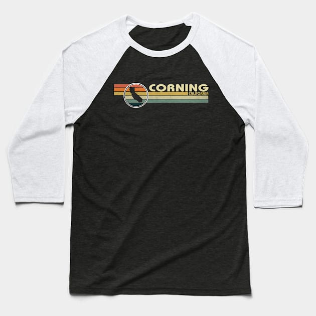 Corning California vintage 1980s style Baseball T-Shirt by LuLiLa Store